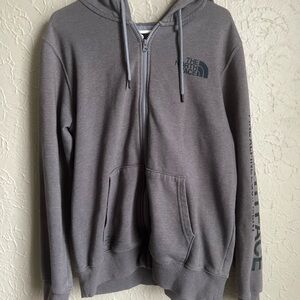 The North Face Charcoal Full-Zip Jacket